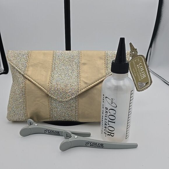 New Ion Color Brilliance Small GoldenPurse Pocket Book With Accessories - Picture 1 of 8